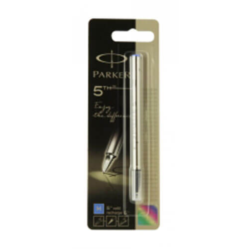 Parker Pen Refill Medium Point Blue (Fits 5TH)