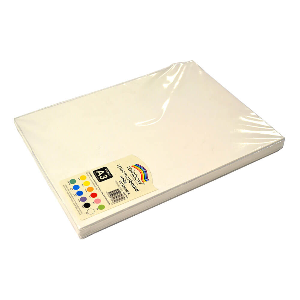 Rainbow Spectrum Cardboard A3 200gsm (100pk)