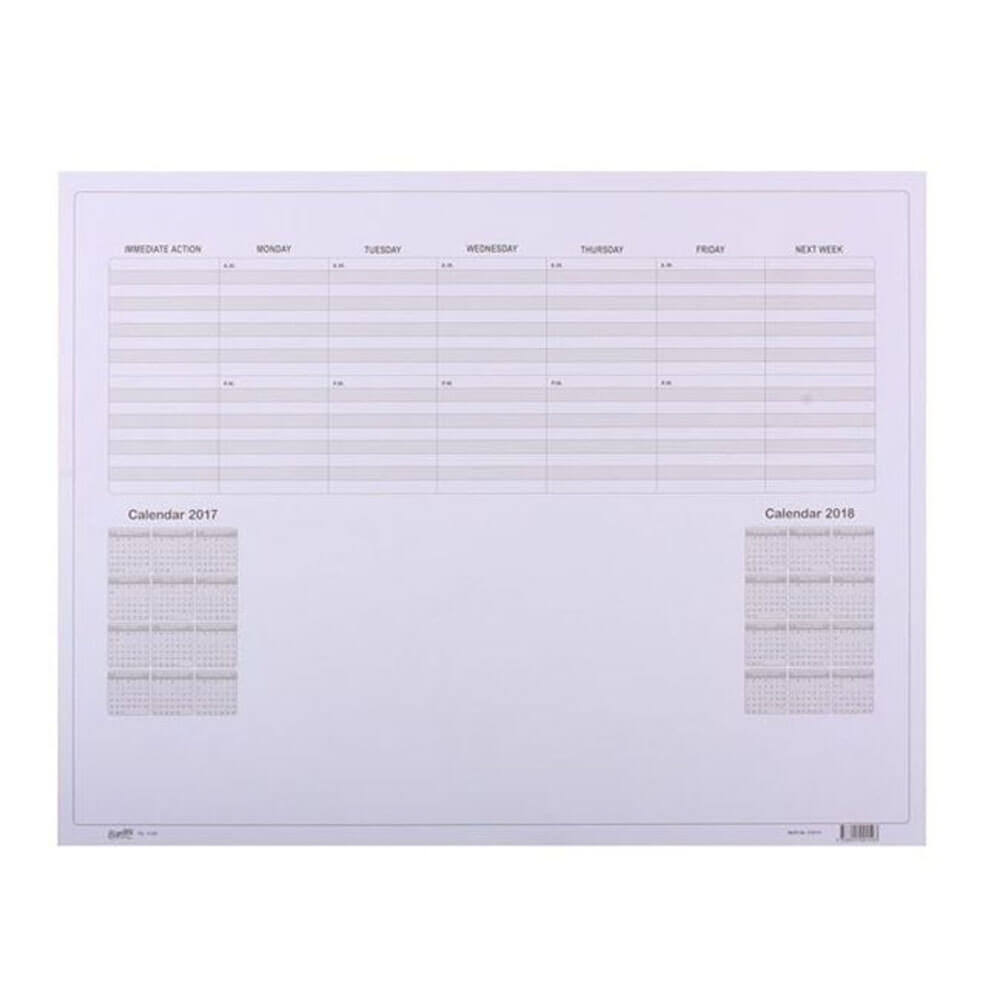 Bantex Desk Mat Planner Refill 45x59cm (10pk)