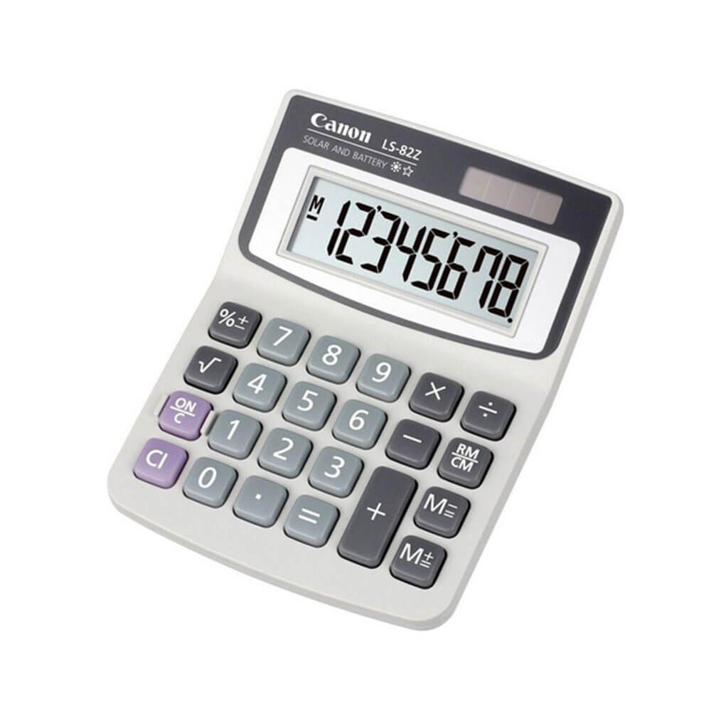 Canon Desktop Dual Power Calculator (LS82ZBL)