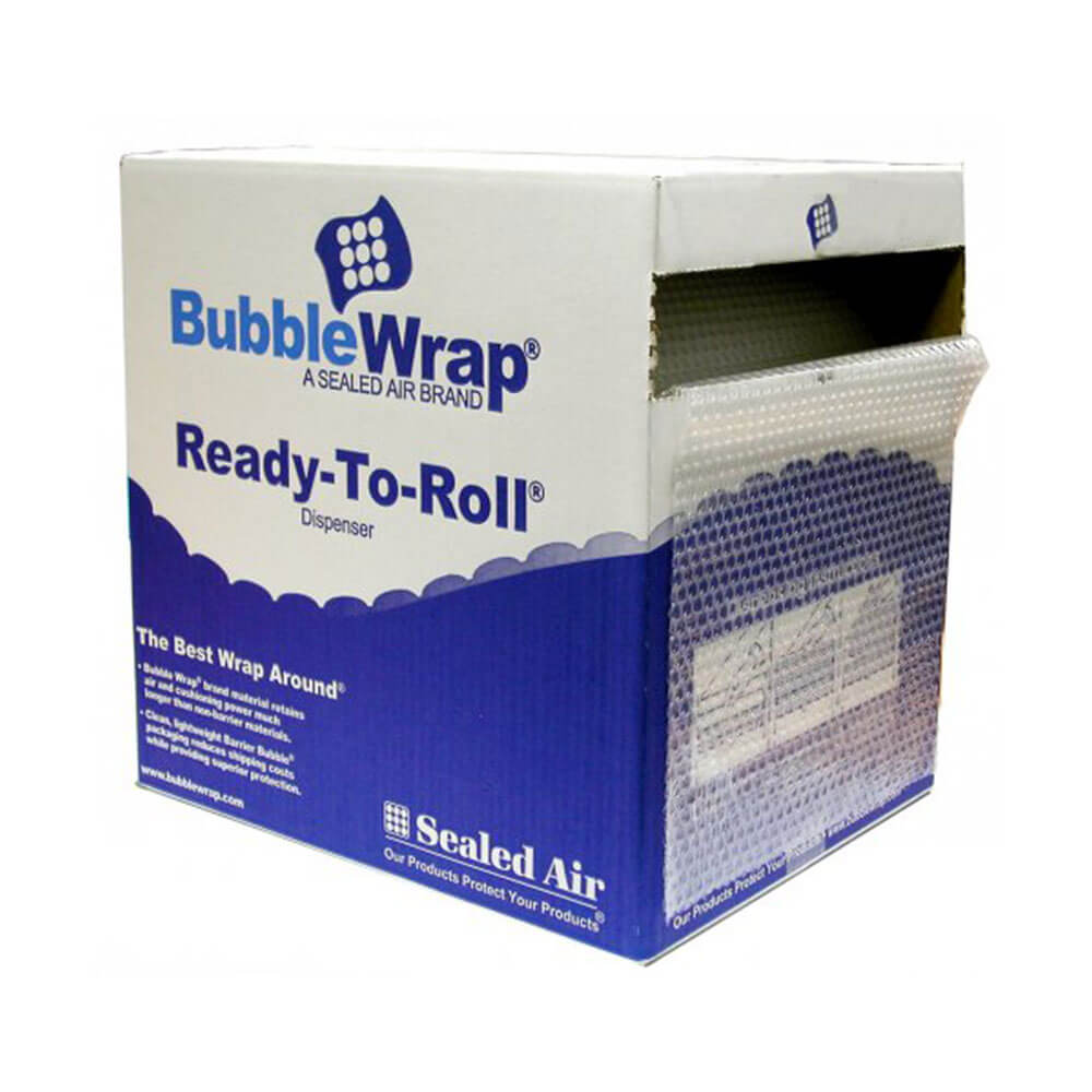Airlite Perforated Bubble Wrap Roll in Dispenser Box
