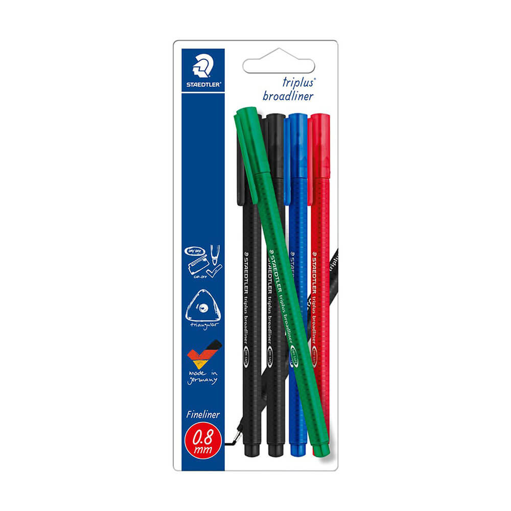 Staedtler Triplus Write Broadliner Draw or Colour (5pk)