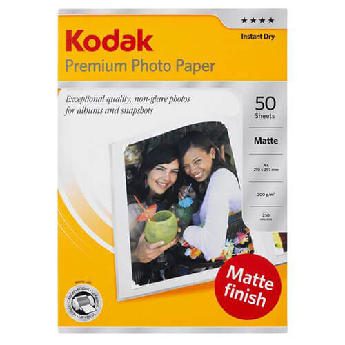 Kodak Premium Photo Paper A4 (50pk)