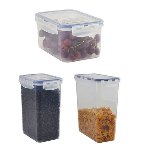 Italplast Air Lock Food Container Clear