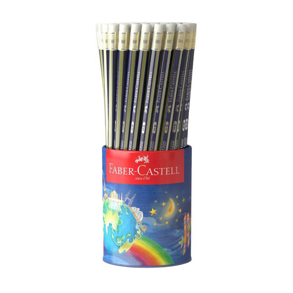 Faber-Castell Goldfaber Graphite HB Pencil with Eraser 72pk