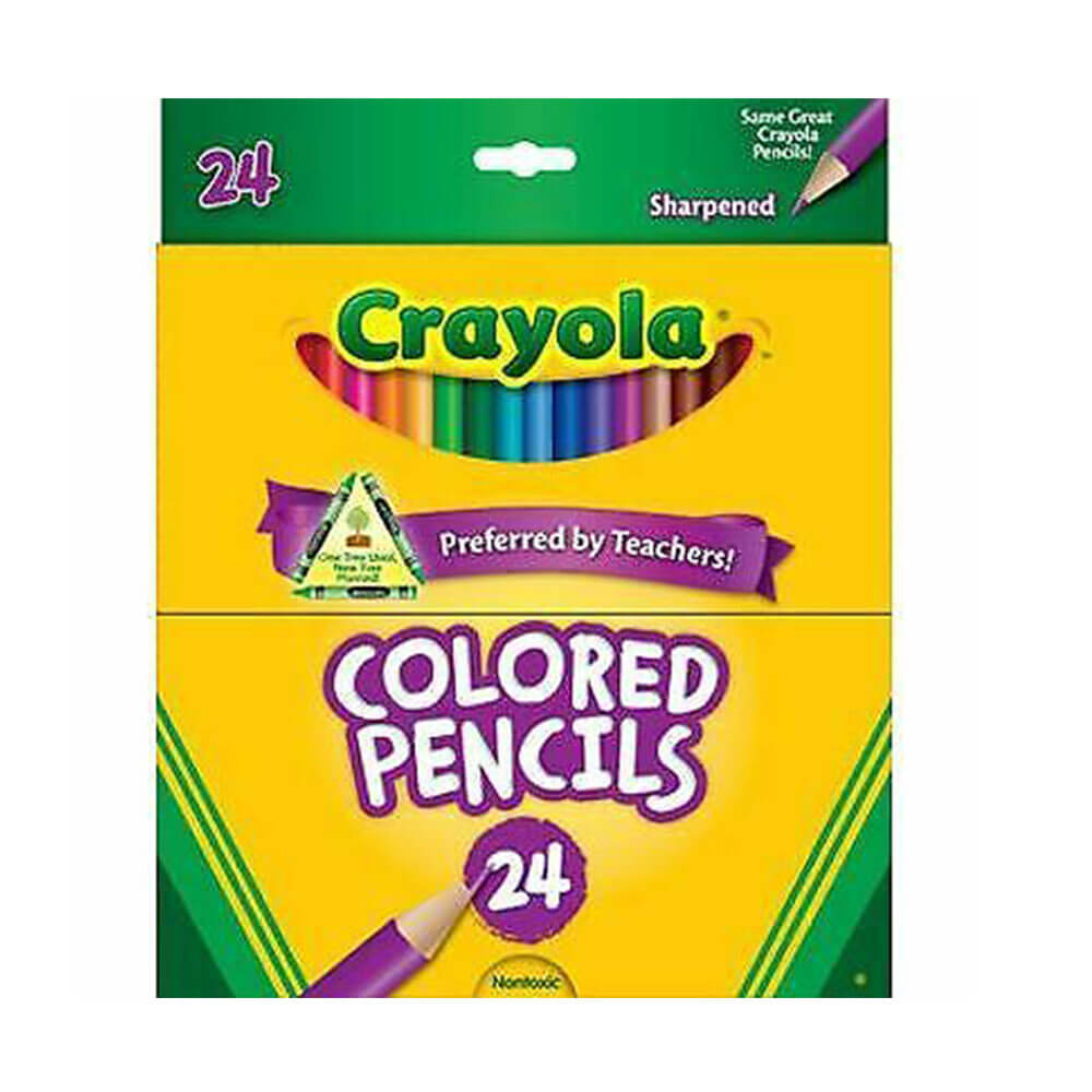 Crayola Coloured Pencil (24pk)