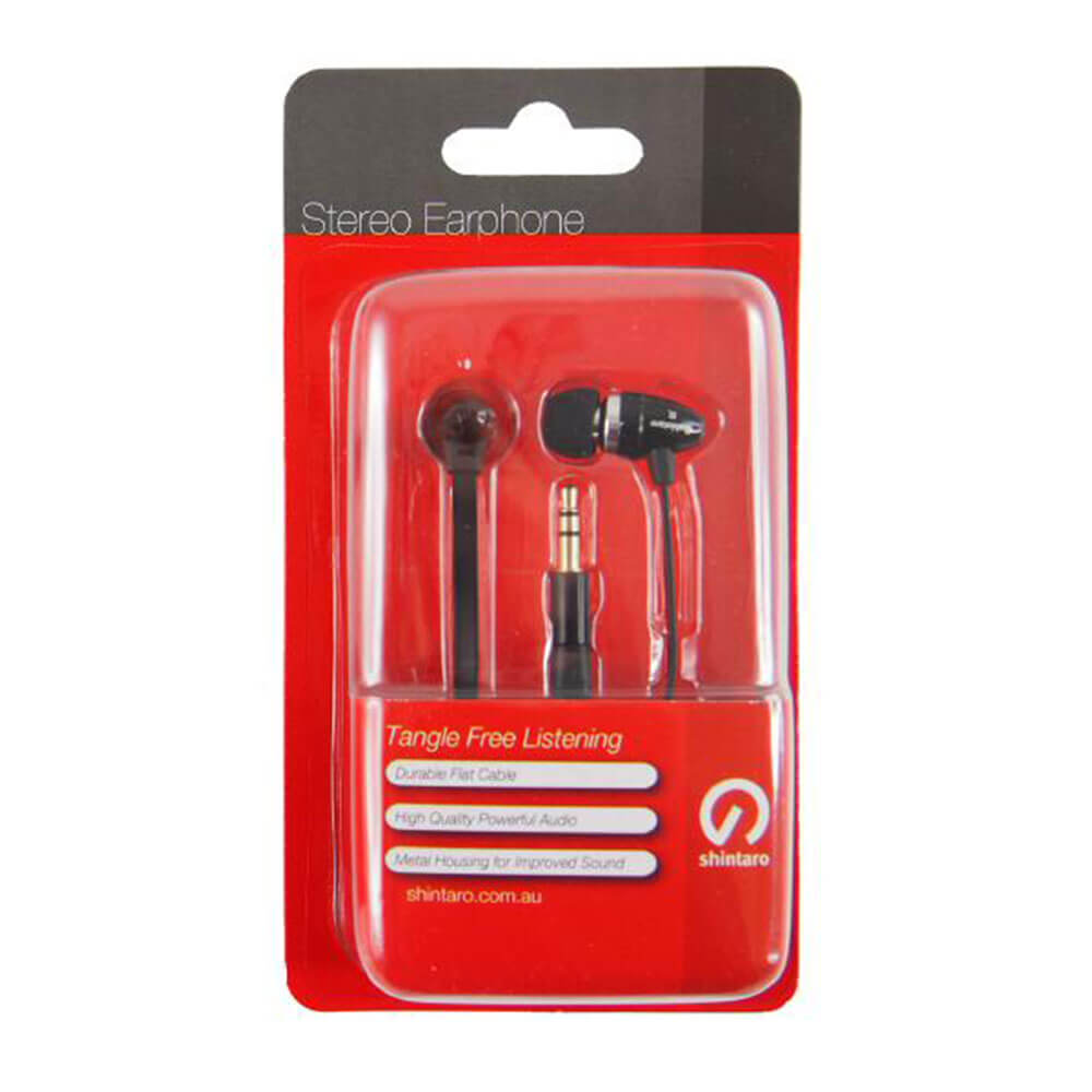 Shintaro Flat Cord Stereo Headphones