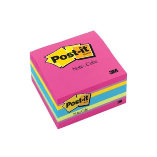 Post-it Cube Notes (76x76mm)