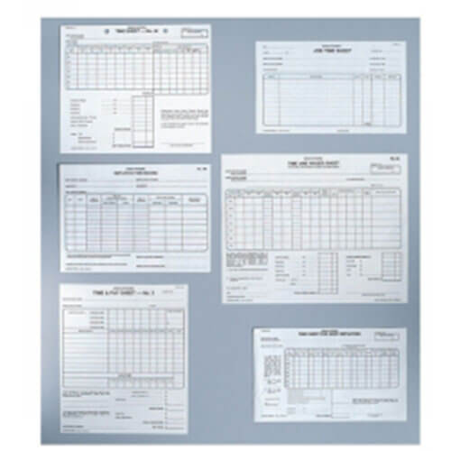 Zions Job Time Sheet (100pk)