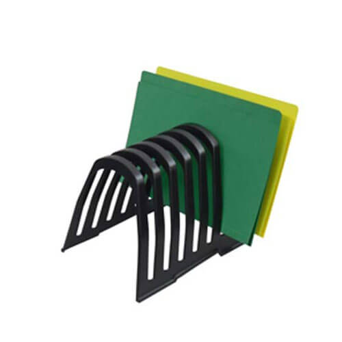 Italplast GreenR Recycled Step File Organiser (Black)