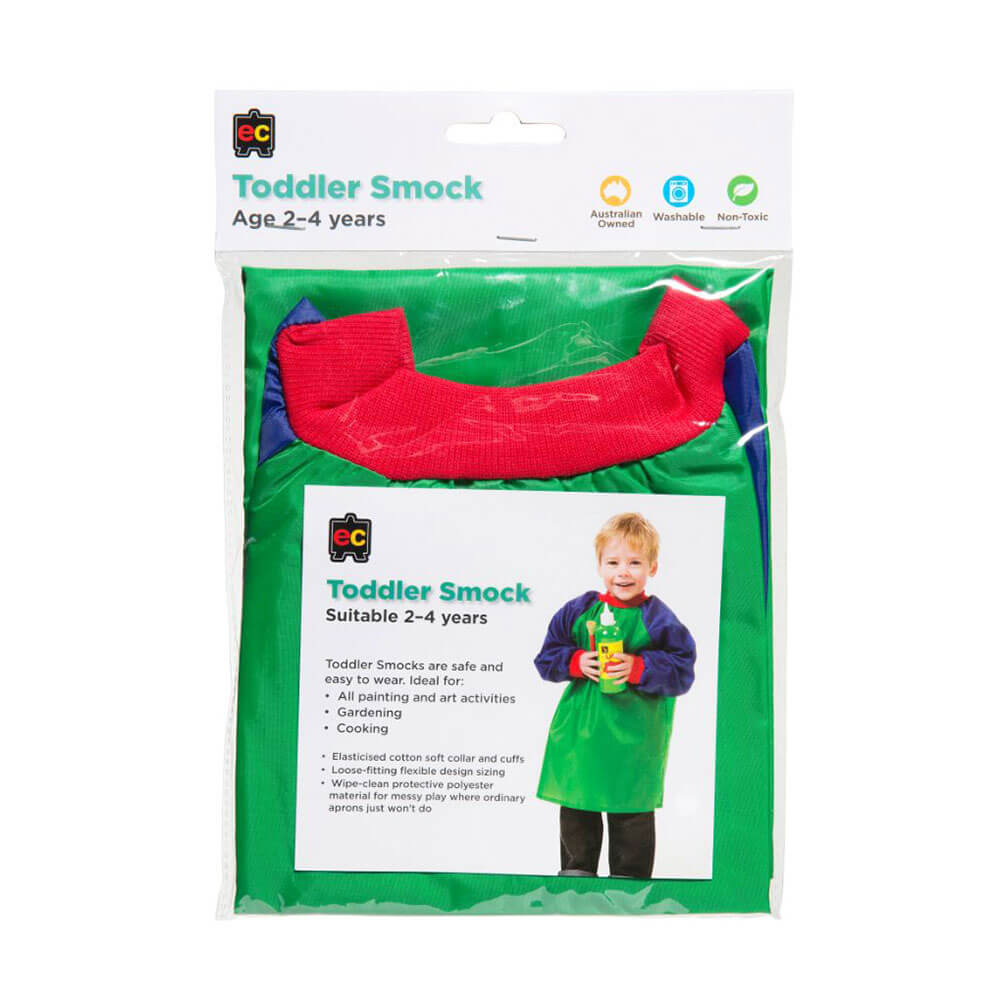 EC Open Back Smock Paint Accessory for Toddlers