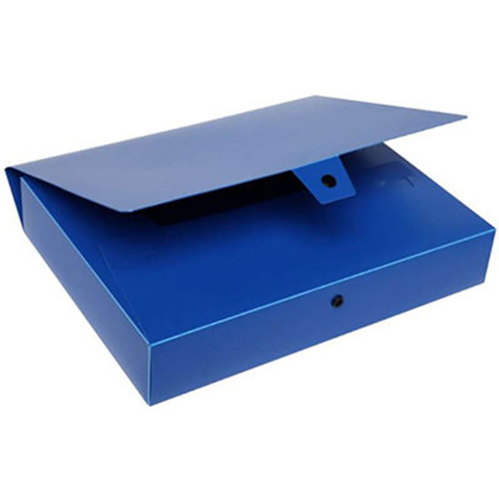 Marbig File Box with Button A4 (60mm)