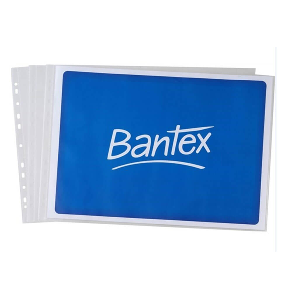 Bantex Sheet Protectors Landscape 120 Micron A3 (25pk)