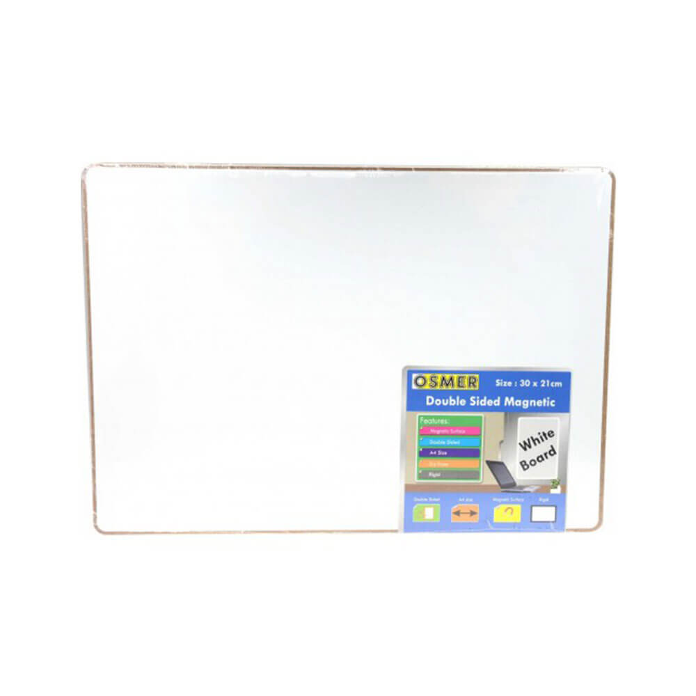 Osmer Magnetic Double Sided Whiteboard (A4)