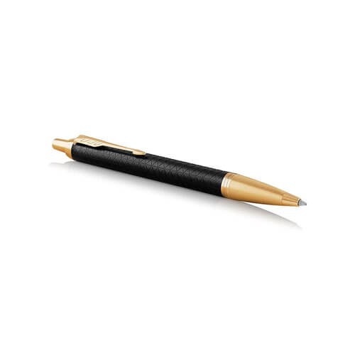 Parker IM Ballpoint Pen Gold Trim (Black)
