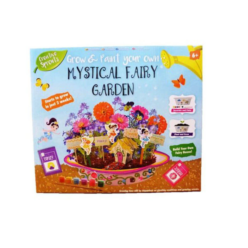Creative Sprouts Grow & Paint Your Own Fairy Garden Toy