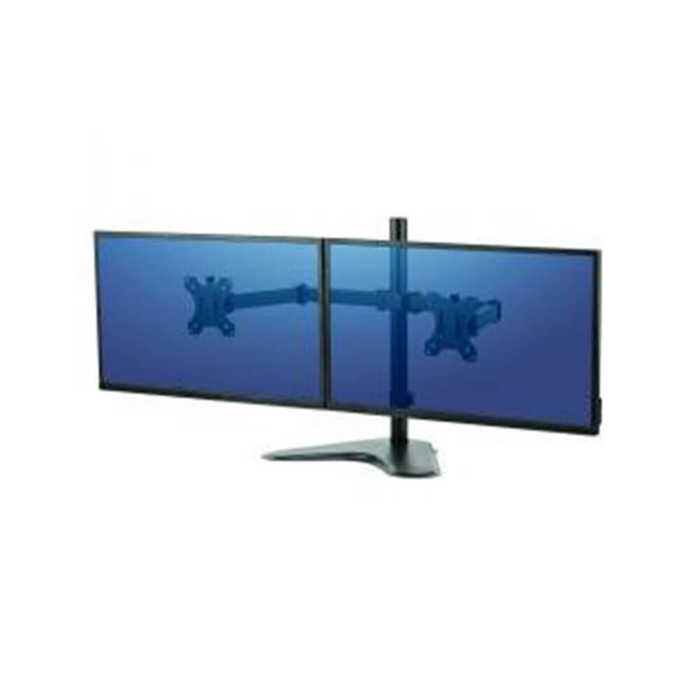 Fellowes Dual Horizontal Freestanding Mount Monitor Arm