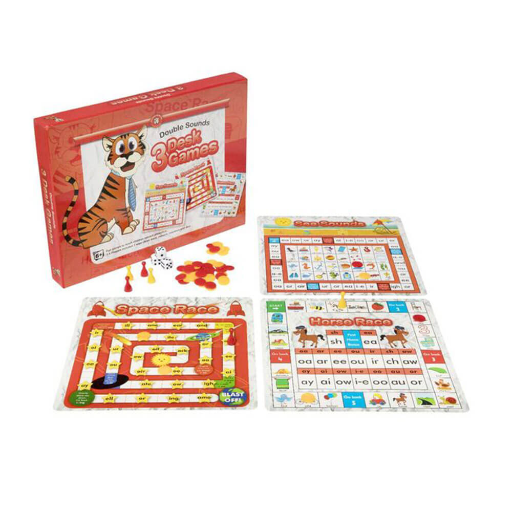 Learning Can Be Fun Double Sounds Deskgame Set