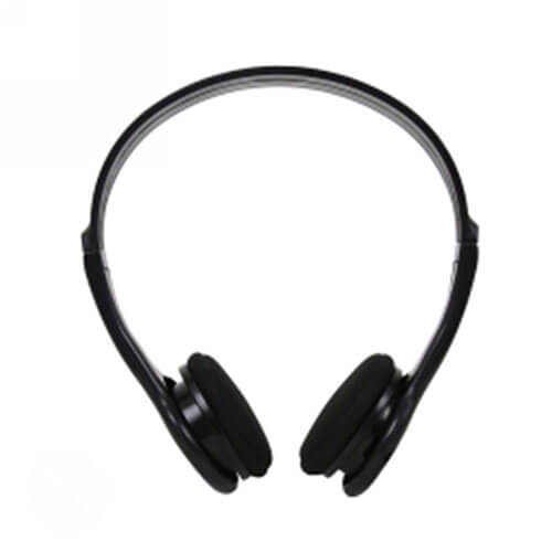 MConnected Multimedia On-Ear Headset Without Mic (Black)