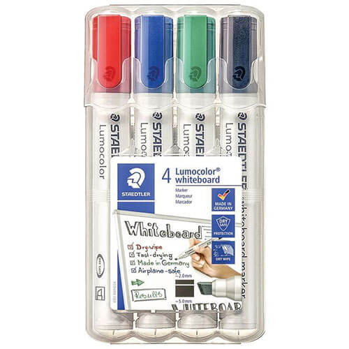 Staedtler Whiteboard Marker Chisel Assorted