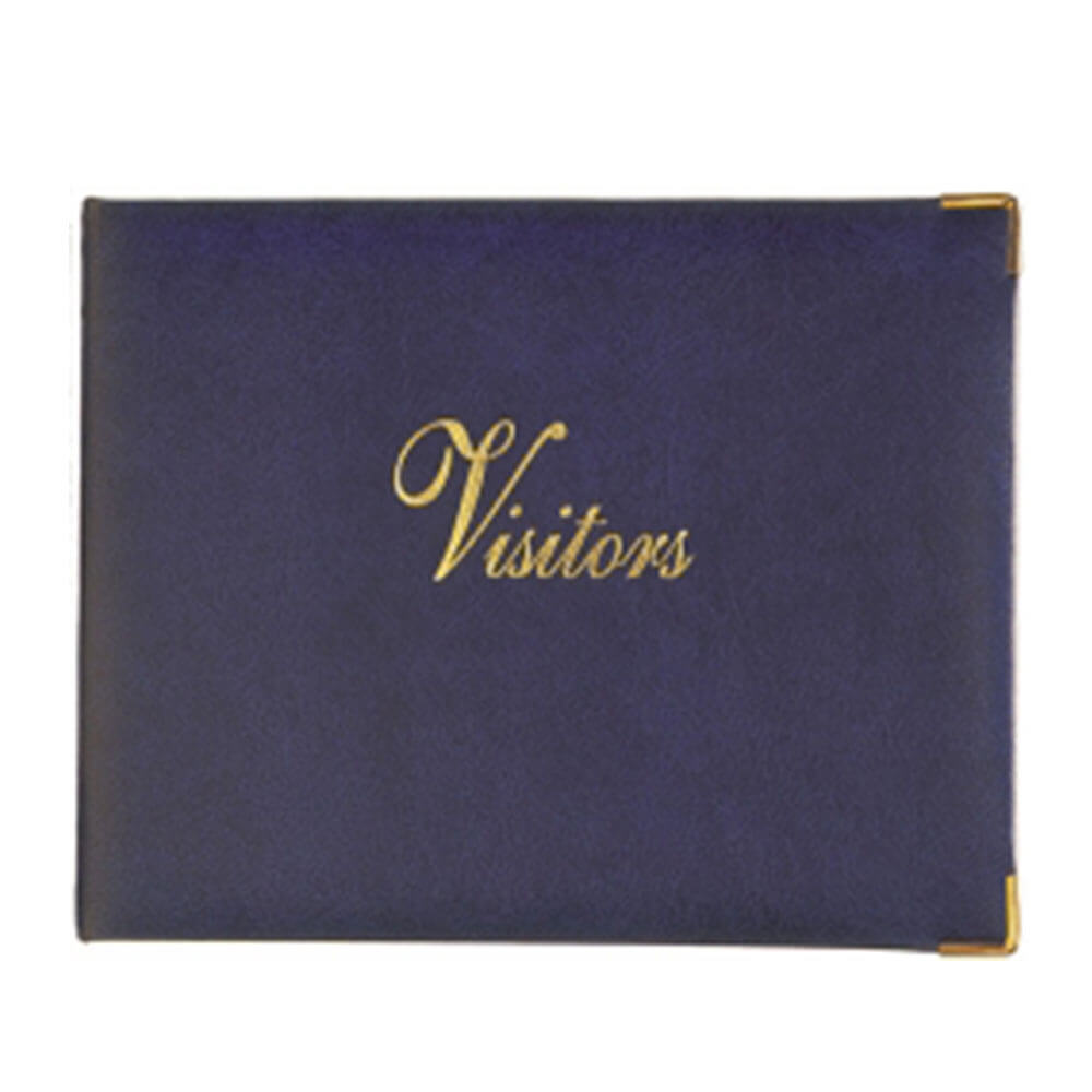 Zions General Purpose Visitors Book Black (129pages)