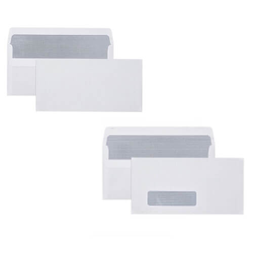 Cumberland Secretive Envelope White DL (500pk)