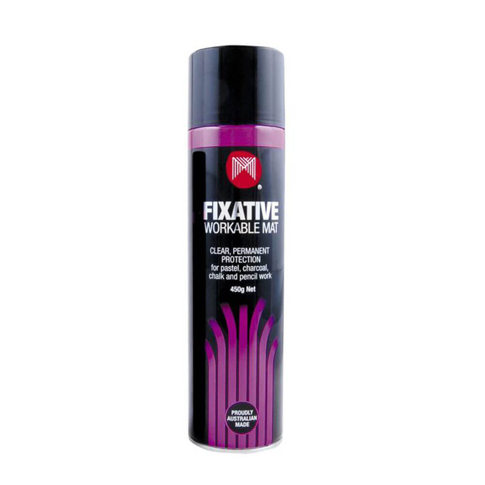 Micador Fixative Workable Mat Glue Spray (450g)