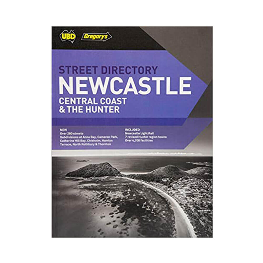 UBD Gregory's Newcastle Central & The Hunter (8th Edition)