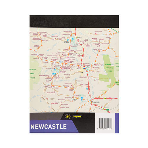 UBD Gregory's Newcastle Central & The Hunter (8th Edition)