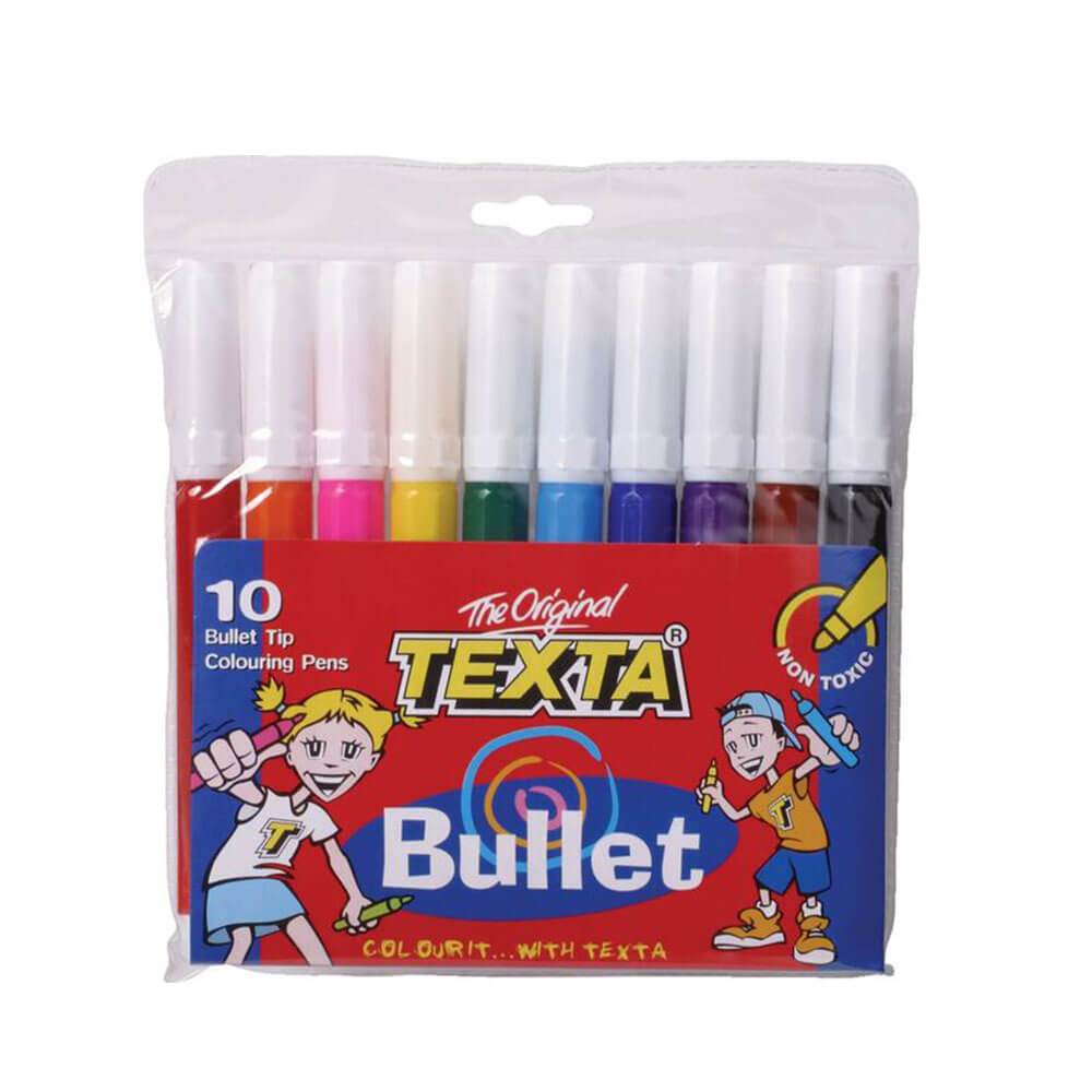Texta Project Bullet Tip Marker (10pk)
