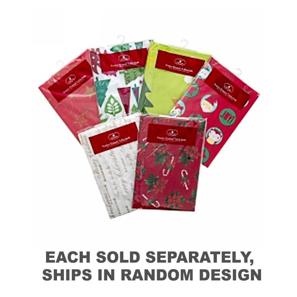 Christmas Flannel Backing Table Cloth 1300x2250mm (Assorted)