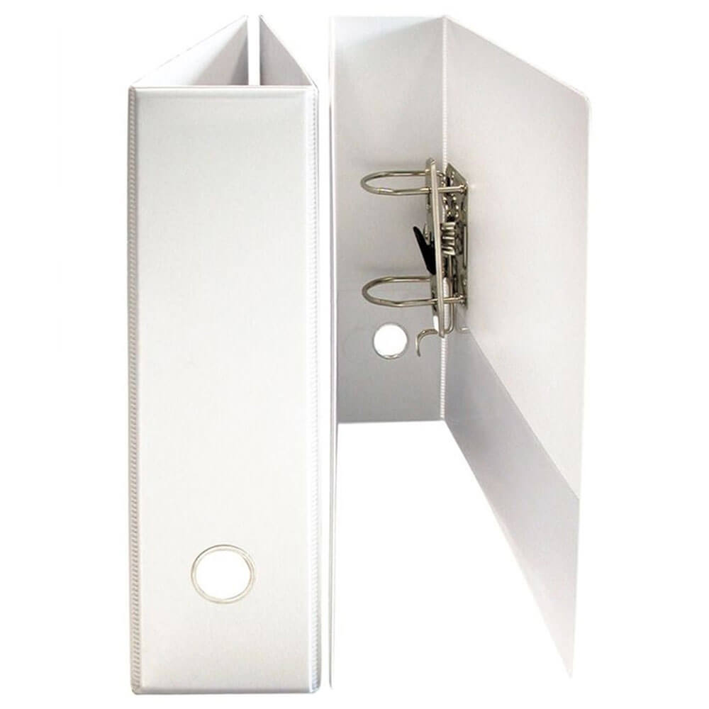 Bantex Insert Lever Arch with Finger Pull 70mm A4 (White)