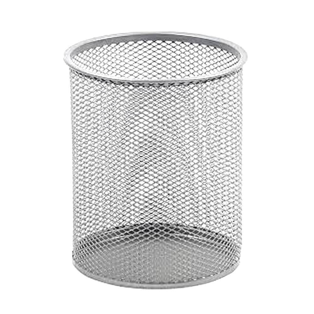 Italplast Mesh Pencil Cup (Silver)