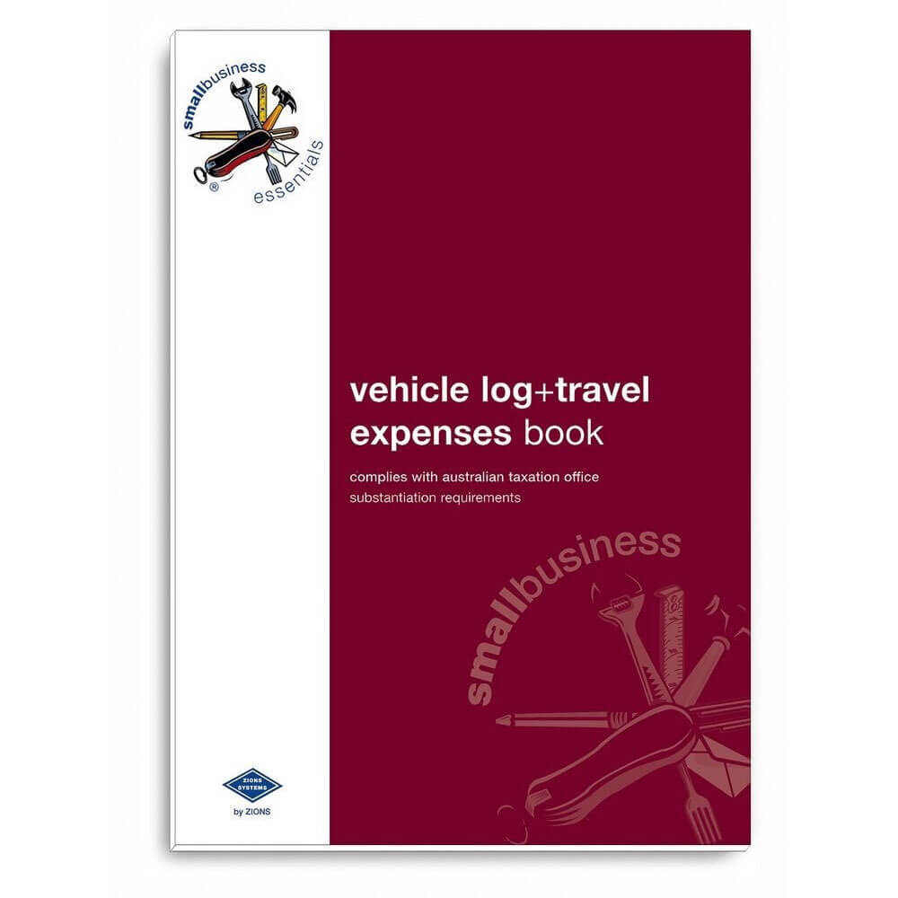 Zions Vehicle Log & Travel Expenses Book (A5)