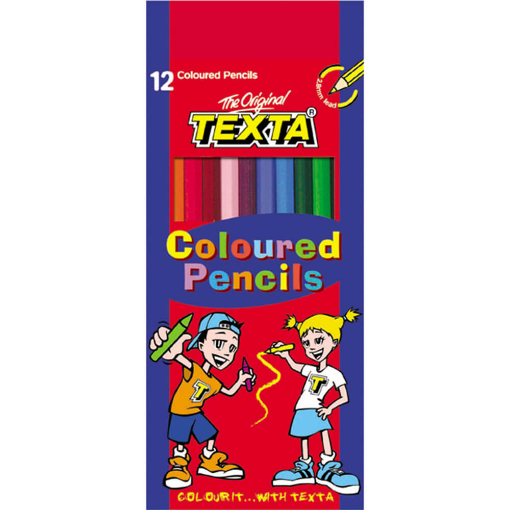 Texta Coloured Pencils (12pk)