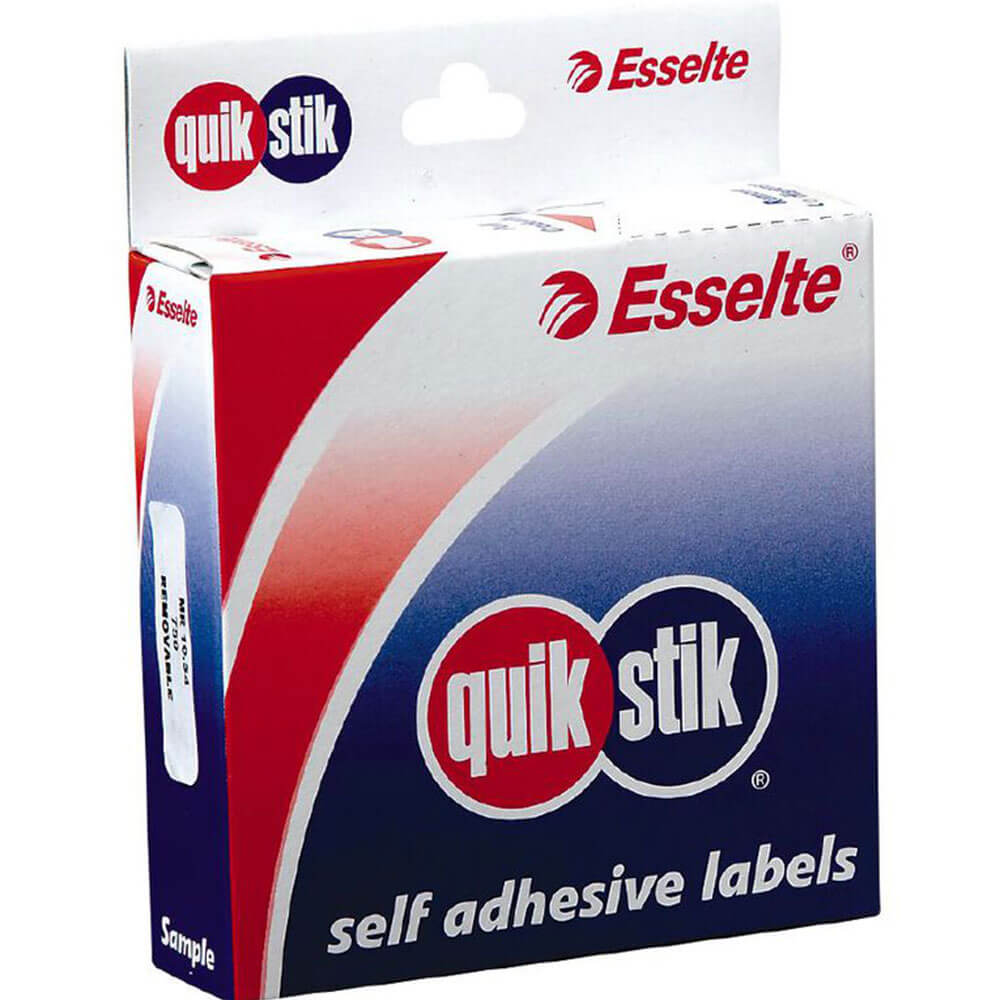 Esselte Quik Stik Self-Adhesive Labels