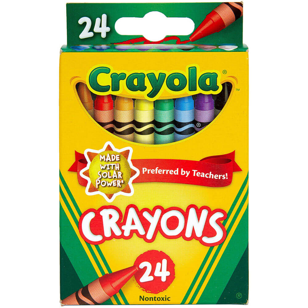 Crayola Regular Non-toxic Crayons (24pk)