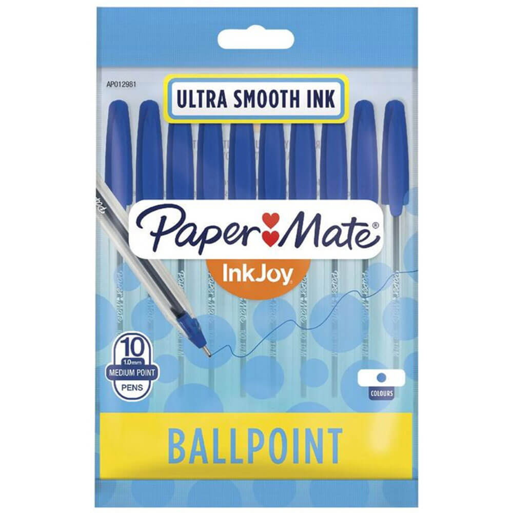 Paper Mate InkJoy Ballpoint Pen Medium 1.0mm 10pk