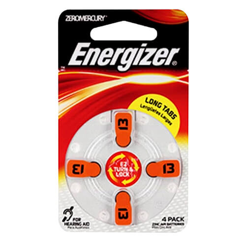 Energizer Hearing Aid Batteries (4pk)