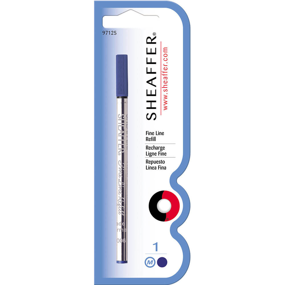 Sheaffer Rollerball Fine Line Pen Refill (Blue)