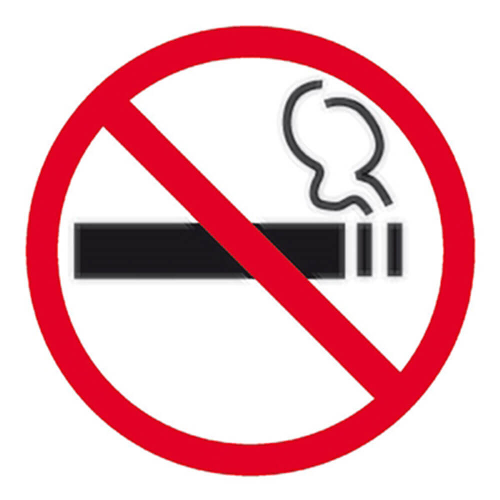 Apli Self-Adhesive No Smoking Sign