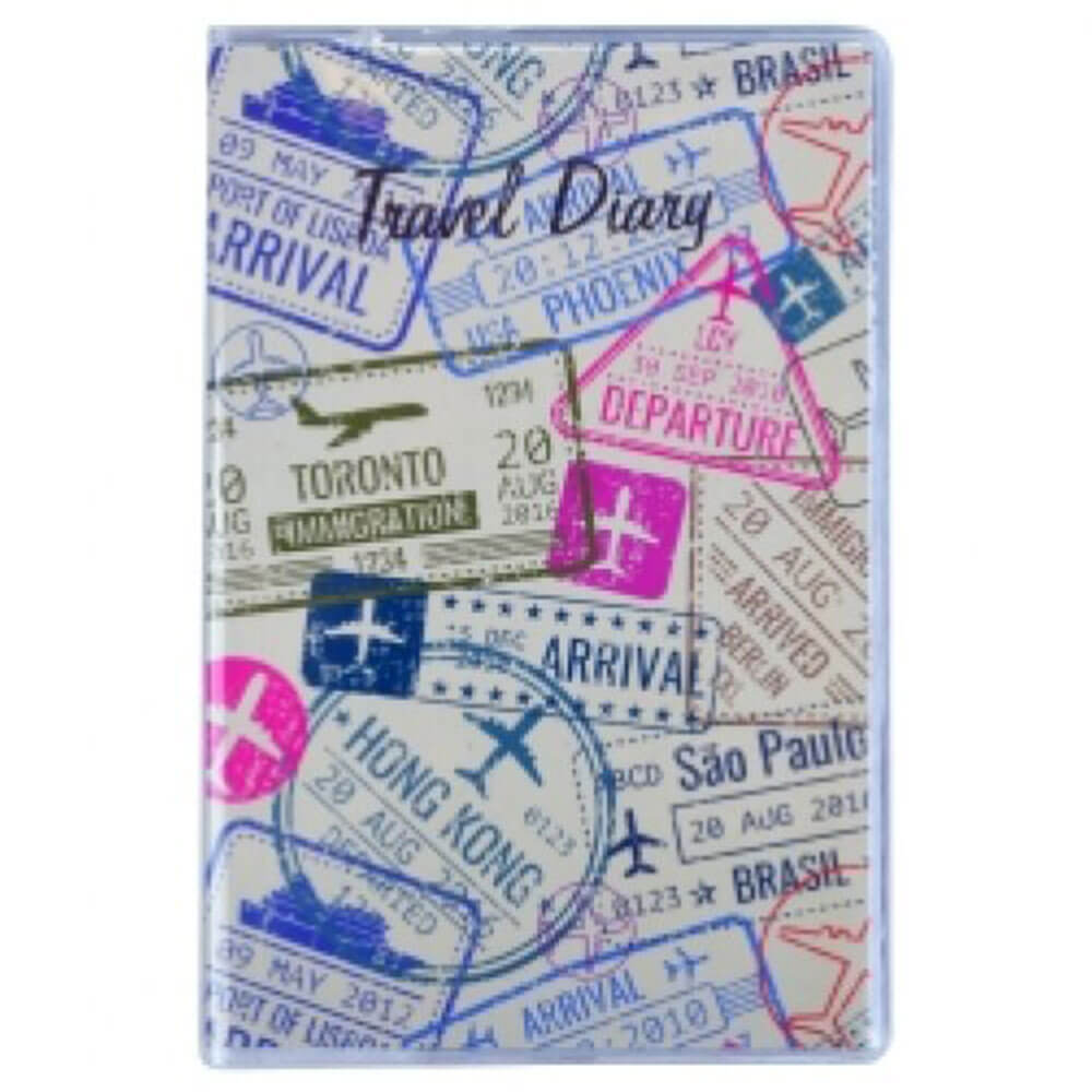 Cumberland Plastic Passport Design Travel Diary (150x95mm)