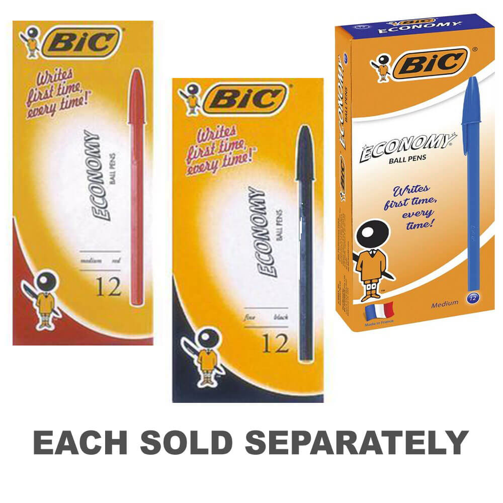 BiC Economy Medium Ballpoint Pen (12/box)