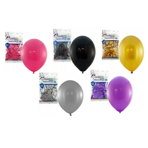 Alpen Balloons for Everyone 25cm (15pk)
