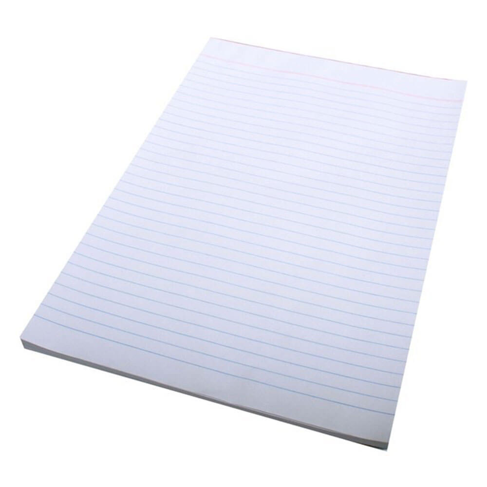 Quill Double Sided Bond Ruled Office Pads 100 Sheets (A4)