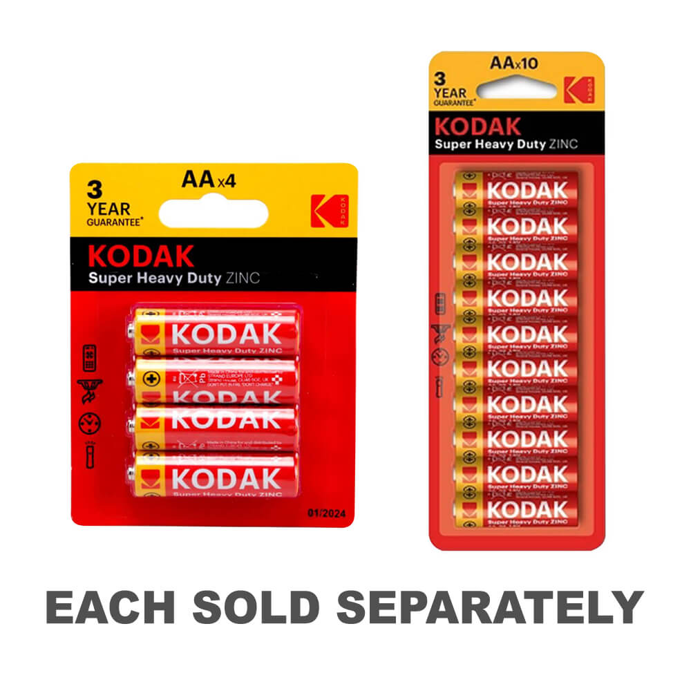 Kodak Super Heavy-duty Batteries (AA)