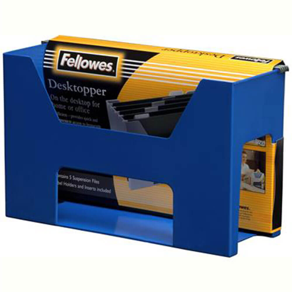Fellowes Desktopper File Organizer (Blue)