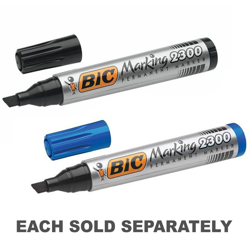 Bic Chisel Tip Permanent Marker 12pcs (3.1-5.3mm)