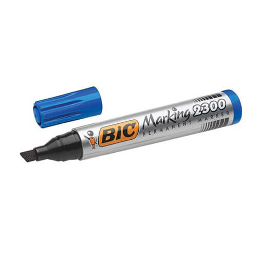 Bic Chisel Tip Permanent Marker 12pcs (3.1-5.3mm)