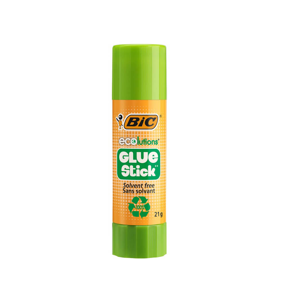 Bic Eco-Recycled Clear Glue Stick